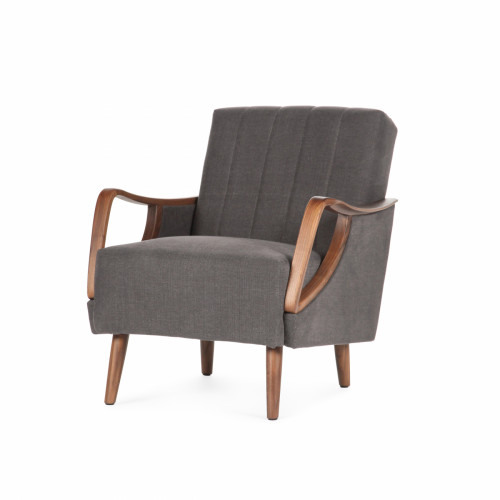 кресло theodore коричневое в Нижневартовске