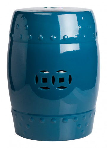 керамический столик-табурет garden stool голубой в Нижневартовске