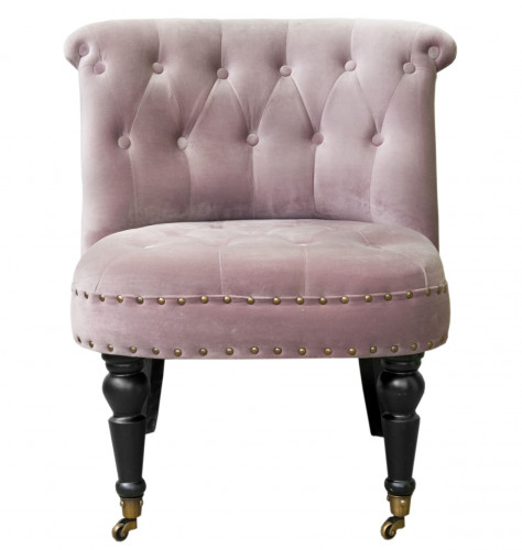 низкое кресло aviana pink velvet в Нижневартовске