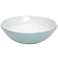 салатник бело-бирюзовый 20,7*20,7*10,8 в Нижневартовске