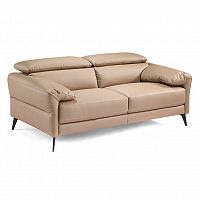 диван 5386 двухместный прямой бежевый от angel cerda в Нижневартовске