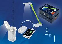 настольная лампа (ul-00000794) uniel tld-530 green-white/led/200lm/6400k/pb в Нижневартовске