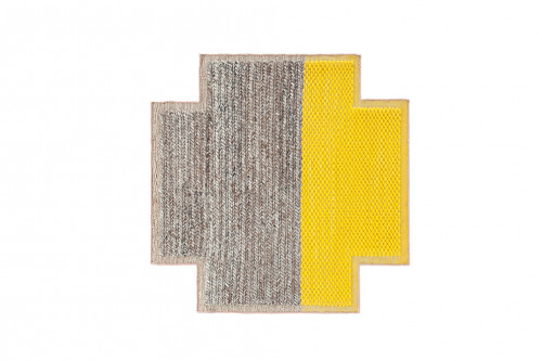 ковер plait yellow 160х160 от gan в Нижневартовске