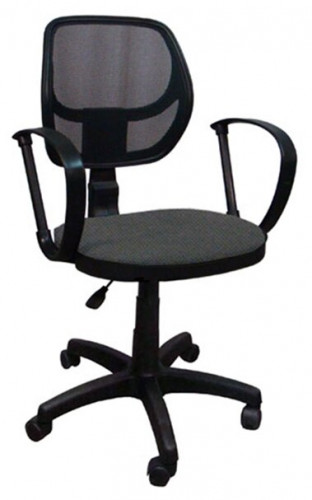 кресло компьютерное сатурн, цвет серый в Нижневартовске