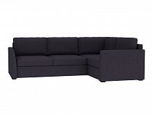 диван peterhof угловой раскладной графитовый модуль правый в Нижневартовске