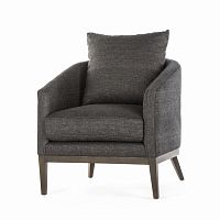 кресло celia chair темно-серое в Нижневартовске