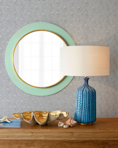 зеркало большое круглое бирюзовое минди в Нижневартовске