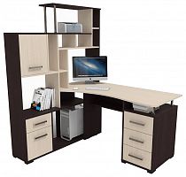 компьютерный стол угловой фабрика мебели jazz джаз-15 в Нижневартовске