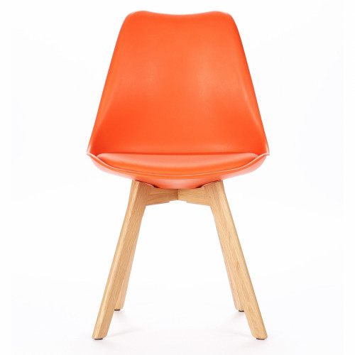 стул sephi (eames style) оранжевый в Нижневартовске