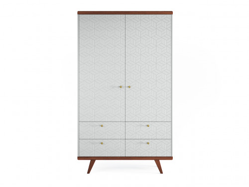 шкаф thimon v2 с ящиками серый в Нижневартовске