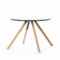 стол обеденный arnhem круглый натуральное дерево в Нижневартовске