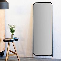 напольное зеркало прямоугольное со скругленными углами черное vertical от omelette в Нижневартовске