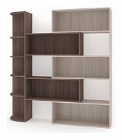 стеллаж баронс норд ст.141.1700-00 12 полок, материал: лдсп в Нижневартовске