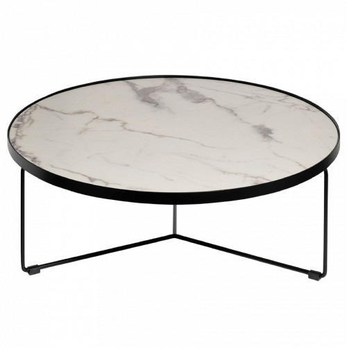 стол журнальный royal white d90*27,5см в Нижневартовске