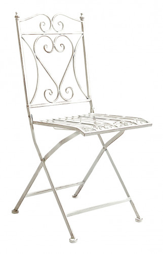 складной прямоугольный стул тюильри (белый антик) в Нижневартовске