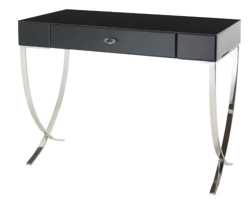 консольный столик arlo чёрный, хром в Нижневартовске