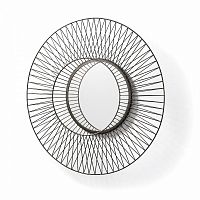 зеркало круглое металлическое серое диаметр 80 см karl от la forma (ex julia grup) в Нижневартовске