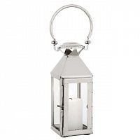 подсвечник-фонарь серебряный с ручкой vanini xs от eichholtz, 44 см в Нижневартовске
