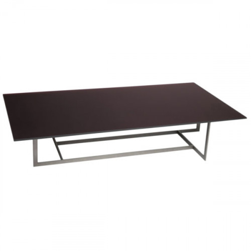 стол журнальный woodstock черный, хром в Нижневартовске