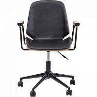 кресло офисное work черный в Нижневартовске