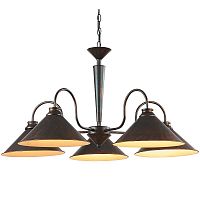 подвесная люстра arte lamp cone a9330lm-5br в Нижневартовске