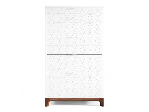 высокий комод case молочный гравировка 3 в Нижневартовске