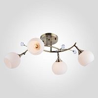 потолочная люстра eurosvet 9604/4 античная бронза в Нижневартовске