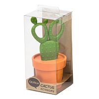ножницы cactus с держателем, оранжевые с зеленым в Нижневартовске