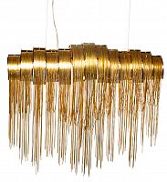 светильник потолочный terzani2 72х25х35 цвет золото в Нижневартовске