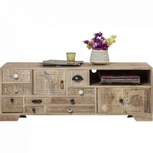 тумба под тв puro коричневый в Нижневартовске