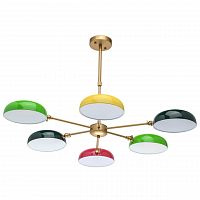 потолочная светодиодная люстра de markt имаджинариум 1 724010106 разноцветная в Нижневартовске