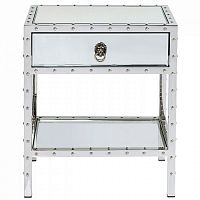 тумба прикроватная rivet серебряный в Нижневартовске