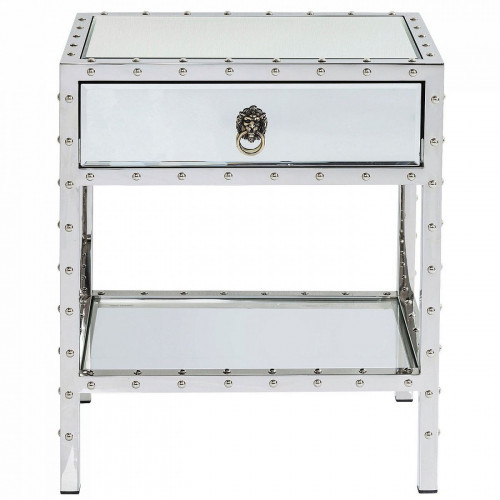 тумба прикроватная rivet серебряный в Нижневартовске