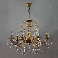 подвесная люстра ambiente alicante 8888/6 ab tear drop в Нижневартовске