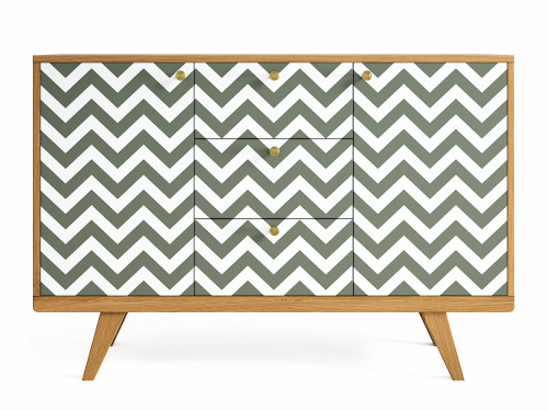 комод thimon натуральный дуб / принт 052 в Нижневартовске