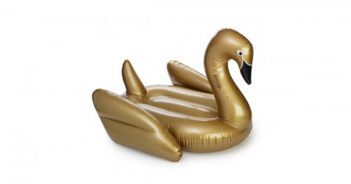 надувной круг swan золотой в Нижневартовске