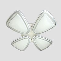 потолочная светодиодная люстра ambrella light orbital granule fg1012/4 wh/sl 274w d815 в Нижневартовске