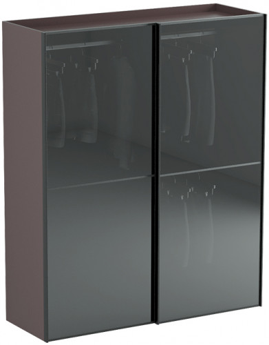 шкаф nero дуб шато коричневый в Нижневартовске