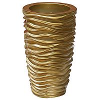 кашпо золотое wavy 29*47 см в Нижневартовске