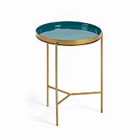 столик приставной naoko металлический зеленый от la forma (ex julia grup) в Нижневартовске