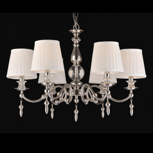 люстра дизайнерская out матовый никель, белая в Нижневартовске