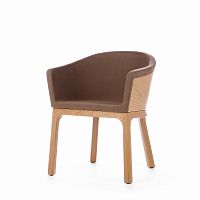 кресло paletta коричневое в Нижневартовске