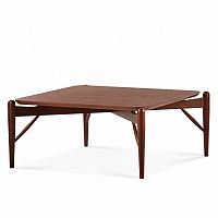 стол кофейный cuttlefish квадратный коричневый в Нижневартовске