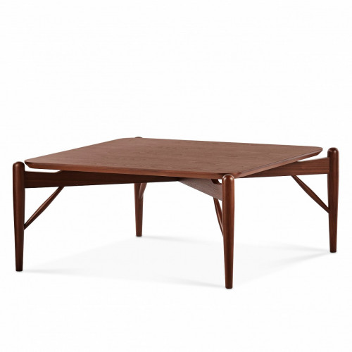 стол кофейный cuttlefish квадратный коричневый в Нижневартовске