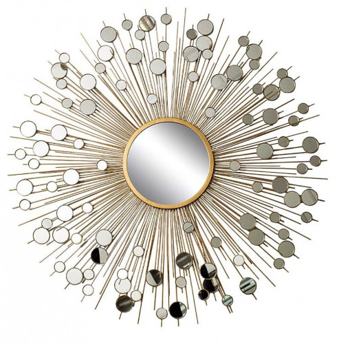 зеркало-солнце золотое большое bright sun в Нижневартовске