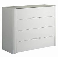 комод горизонтальный bumblebee 3 белый в Нижневартовске