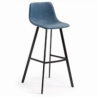 барный стул andi темно-синий от la forma (ex julia grup) в Нижневартовске