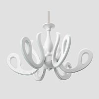 потолочная светодиодная люстра ambrella light orbital classic fk81/6 wh 292w d640 белая в Нижневартовске