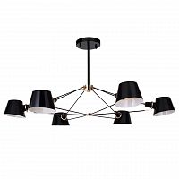 подвесная люстра freya abigail fr5038-cl-06-b черная в Нижневартовске