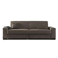 диван lotos nova раскладной прямой темно-серый в Нижневартовске